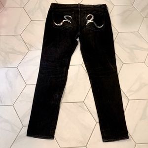 🌺🌺Rock And Republic Black Jeans with Silver Accents